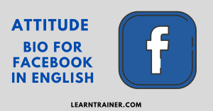 Read more about the article Attitude Bio For Facebook In English | 25 Top Attitude Bio