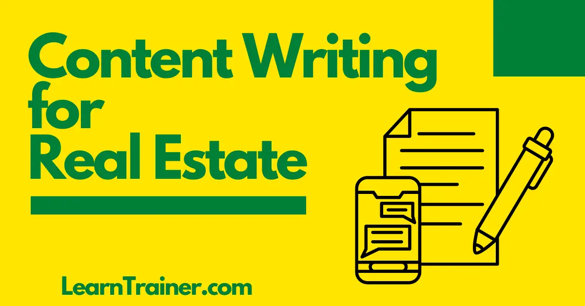Read more about the article Professional Content Writing for Real Estate