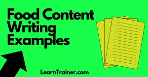 Read more about the article 5 High Quality Food Content Writing Examples
