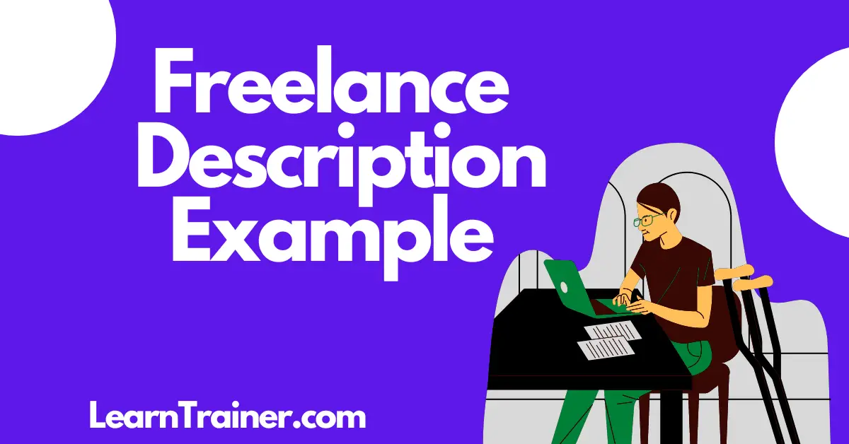 Read more about the article Freelancer Description Example | Freelancer Bio Description