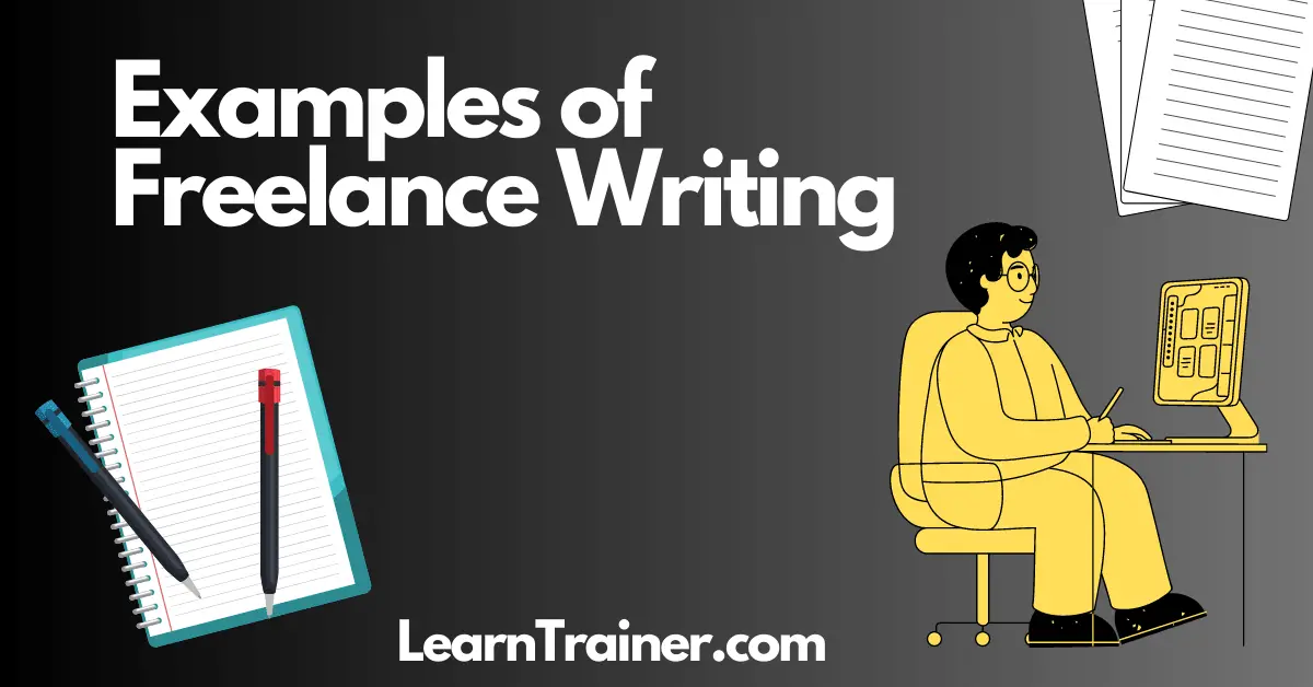 You are currently viewing 10 Examples of Freelance Writing