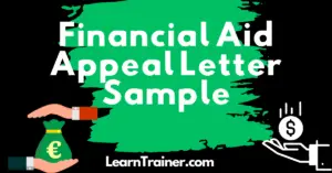 Read more about the article 10 Financial Aid Appeal Letter Sample