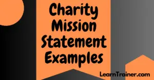 Read more about the article 35 Charity Mission Statement Examples