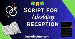 Read more about the article Script for Wedding Reception