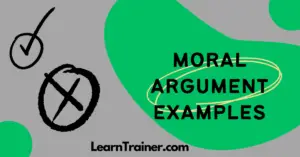 Read more about the article Moral Argument Examples  