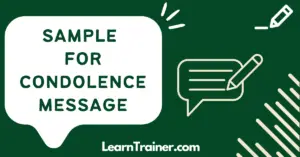 Read more about the article 70+ Sample for Condolence Message  