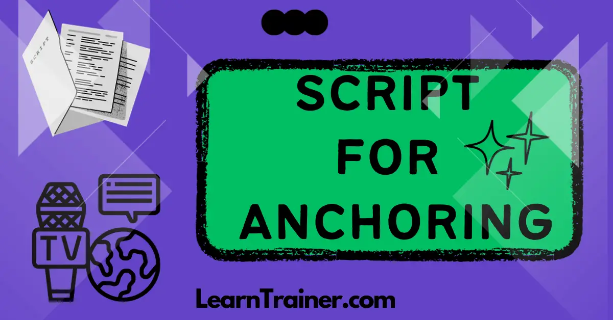 Read more about the article 10 Top-Level Script for Anchoring 