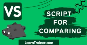 Read more about the article Script for Comparing