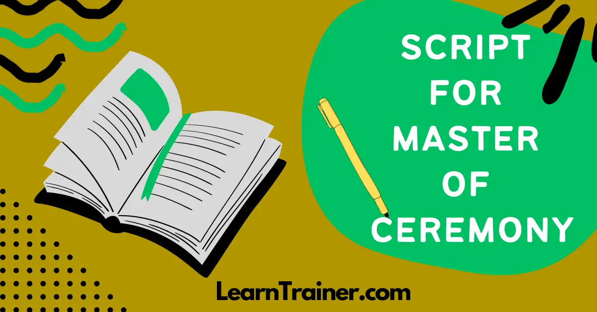 Read more about the article 5 Special Script for Master of Ceremony