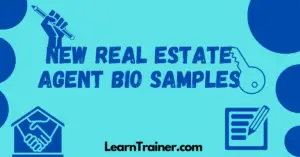 Read more about the article 10+ Secret Real Estate Agent Bio Samples