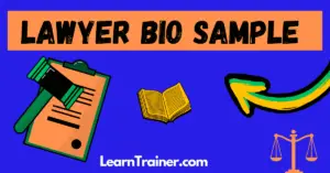Read more about the article 15 Well-Written Lawyer Bio Sample