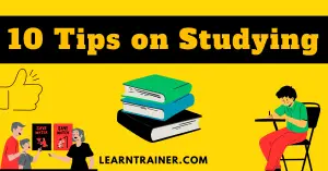 Read more about the article 10 Tips on Studying