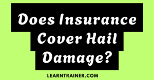 Read more about the article Does Insurance Cover Hail Damage?