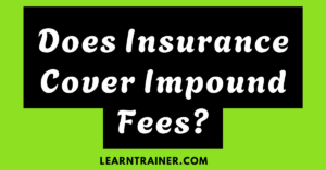 Read more about the article Does Insurance Cover Impound Fees?