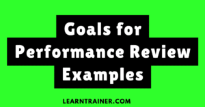 Read more about the article 8 Goals for Performance Review Examples