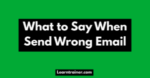 Read more about the article What to Say When Send Wrong Email